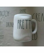 Rae Dunn Artisan Collection by Magenta ~ &quot;PRETTY&quot; ~ Coffee &amp;/or Tea ~ Cu... - $30.00