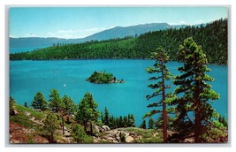 View of Emerald Bay Lake Tahoe California CA UNP Chrome Postcard Z2 - £3.16 GBP