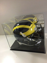 Football Helmet Case. MIRROR BACK solid black base UV - £48.18 GBP
