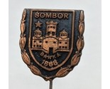 Vintage 1868 Sombor Banka Serbia Pinback - £21.13 GBP