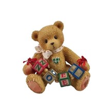 Cherished Teddies 176109 Noel &quot;An Old-Fashioned Noel To You&quot; 1996 Bear Figurine - £6.26 GBP