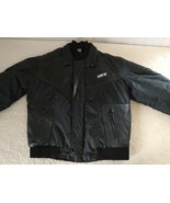 CKX INTERNATIONAL Zip Up Black Motorcycle Leather Jacket Men&#39;s Size M - £36.85 GBP