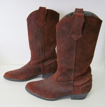 DEXTER Western Cowboy Boots Cowhide Leather Brown (Caramel) USA 10 M - $44.00