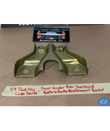 59 Cadillac FRONT FENDER REAR DUST SHIELD BAFFLE TO BODY BRACKET REINFOR... - $81.39 CAD