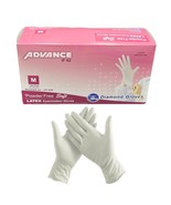 Diamond Advance Latex Examination Gloves Medium 100/Bx LPF-62M - $12.50