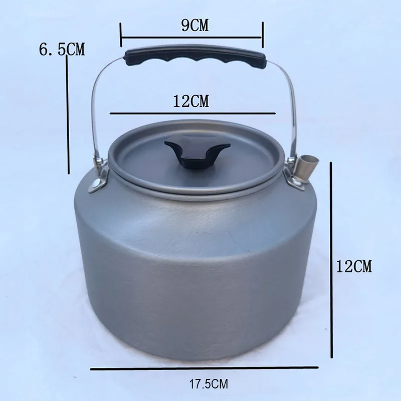 Sporting 2L Outdoor Camping Pot Kettle Accessories Portable Tea Maker Coffee Mak - £49.71 GBP