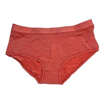 Allbirds Trino Women&#39;s Shortie Underwear Merino Wool Blend Red XS New - £16.22 GBP