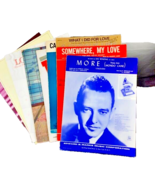 Vintage Lot of Ten Sheet Music Leaflets - $27.72