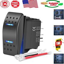 Durable Waterproof Rocker Switch with 20 Amp Rating - Perfect for Vehicles - $192.54 MXN