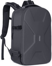 Mosiso Camera Backpack, Gray, 15-16 Inch Waterproof Hardshell Case With Tripod - £71.15 GBP