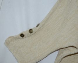 Simply Noelle Brand JCKT222Z Womens Pearl Zippered Sweater Jacket Size XXL image 3