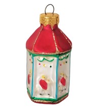 Christmas Ornament Hand Blown Glass Carousel Thomas Pacconi Classics 2003 Xmas - £15.91 GBP