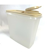 Tupperware Vintage Plastic Cereal Keeper Storage Container w/ Flip Top L... - £7.93 GBP