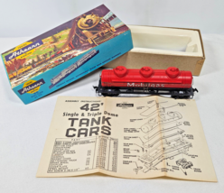 Vintage Athearn 1503 Mobil Gas Car Complete in Box with Instructions HO ... - $7.99