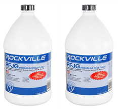 2) Rockville RFJG Gallons Fog/Smoke Juice Fluid For Chauvet/American DJ ... - £73.69 GBP