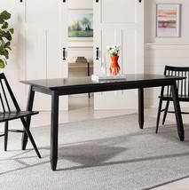 Safavieh Home Collection Brayson Modern Black Rectangle Dining Table - £258.00 GBP