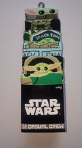 star wars the child baby yoda mens casual crew socks 6 pack fits shoe si... - £13.45 GBP