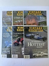 VINTAGE MOTORSPORT Complete Year 2000 6 Issues Journal of Motor Racing H... - $19.50