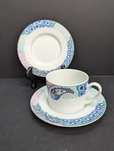 Studio Nova Medley Y0284 Flat Coffee Cup 8 Oz and Saucer Set with Extra ... - $12.00