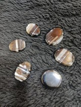 Wholesale 362ct Natural Eye Agate Sulemani Hakik Aquiq Aqeeq loose 6 Gem... - $35.99