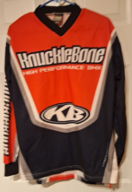 Vtg 90s Knucklebone BMX  High Performance Racing Cycling Shirt Sz M Made... - $54.32