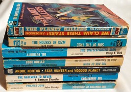 Lot of 7 Ace Double Science Fiction Paperback Books - vintage - $43.00