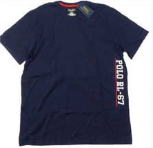 POLO RALPH LAUREN MEN&#39;S SLEEP SHIRT CRUISE Navy XLBlack - $25.00