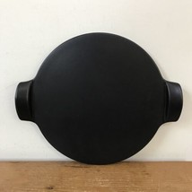Emile Henry Black Flame Pizza Stone Porcelain Stoneware Pan Dish 10&quot; France - €42,63 EUR
