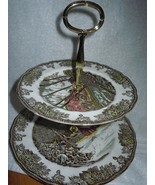 Johnson Brothers Friendly Village 2 Tier Serving Dish New In Box - $85.99