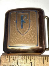 Vintage bronze Hickok belt buckle - £52.34 GBP