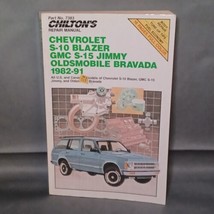 1982-1991 Chevy Blazer S-10 Jimmy Bravada Chilton&#39;s Repair Manual - $18.69