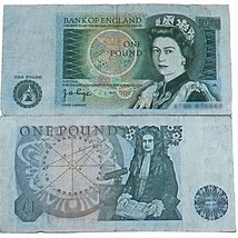 Queen Elizabeth QE II 1978-1980 JB Page United Kingdom Sir Isaac Newton £1 Pound - £39.17 GBP