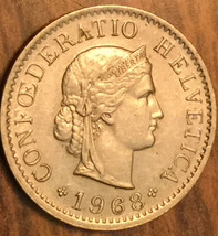 1968 Switzerland 5 Rappen Coin - £1.00 GBP