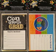 Graduation Invitations w Envelopes 8/Pk, Select: Color - £2.41 GBP