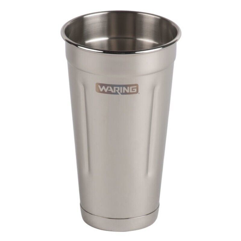 Waring CAC20 28 oz. Stainless Steel Malt Cup for WDM120TX/WDM240TX/WDM360TX - $63.35