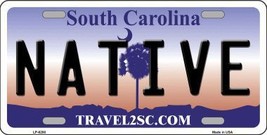 Native South Carolina Novelty Metal License Plate LP-6280 - £15.12 GBP