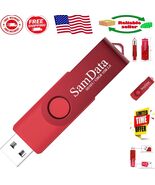 Elegant 128GB USB 2.0 Flash Drive in Red - Shockproof &amp; Stylish Storage ... - €16,30 EUR