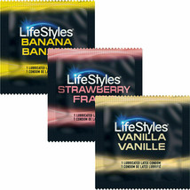 Lifestyles Assorted Flavors &amp; Colors Bulk Condoms Choose Qty FAST SHIPPING - $4.95+