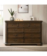 Antique Walnut 9-Drawer Dresser - Maderne - $1,169.52 CAD