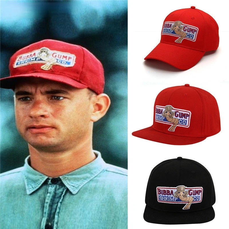 1994 Bubba Gump Shrimp CO. Baseball Hat Forrest Gump Cap Costume Cosplay - £11.14 GBP+