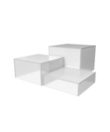 Marketing Holders 12 Inch Clear Acrylic Display Box Versatile Square Ple... - $71.99