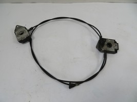 BMW Z3 E36 Lock Latch &amp; Cable Pair, Hood Release 51238122270 - $49.49