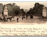 L&#39;Avenue des Champs Elysées Paris France UNP UDB Postcard S17 - £2.76 GBP