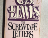 THE SCREWTAPE LETTERS by C.S. Lewis (Macmillan) paperback - $12.86