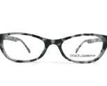 Dolce &amp; Gabbana Brille Rahmen DD1218 1779 Schwarz Grau Schildplatt 49-17... - $107.16