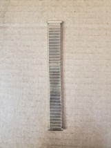 Speidel stainless gold fill Stretch link 1970s Vintage Watch Band Nos W31 - £43.77 GBP