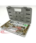 40pcs Titanium Coat METRIC MM Tap &amp; Die Set Bolt Screw Extractor Puller ... - $667.29 MXN