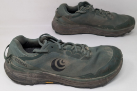 Topo Traverse Athletic Men&#39;s Trail Running Shoes Dark Green Charcoal Siz... - $68.60