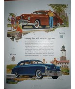 Kaiser Frazer Car Corporation  Advertising Print Ad Art 1940s - €6,07 EUR