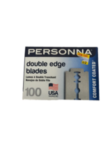 Personna Double Edge Razor Blades 100pcs Comfort Coated Stainless - $18.99